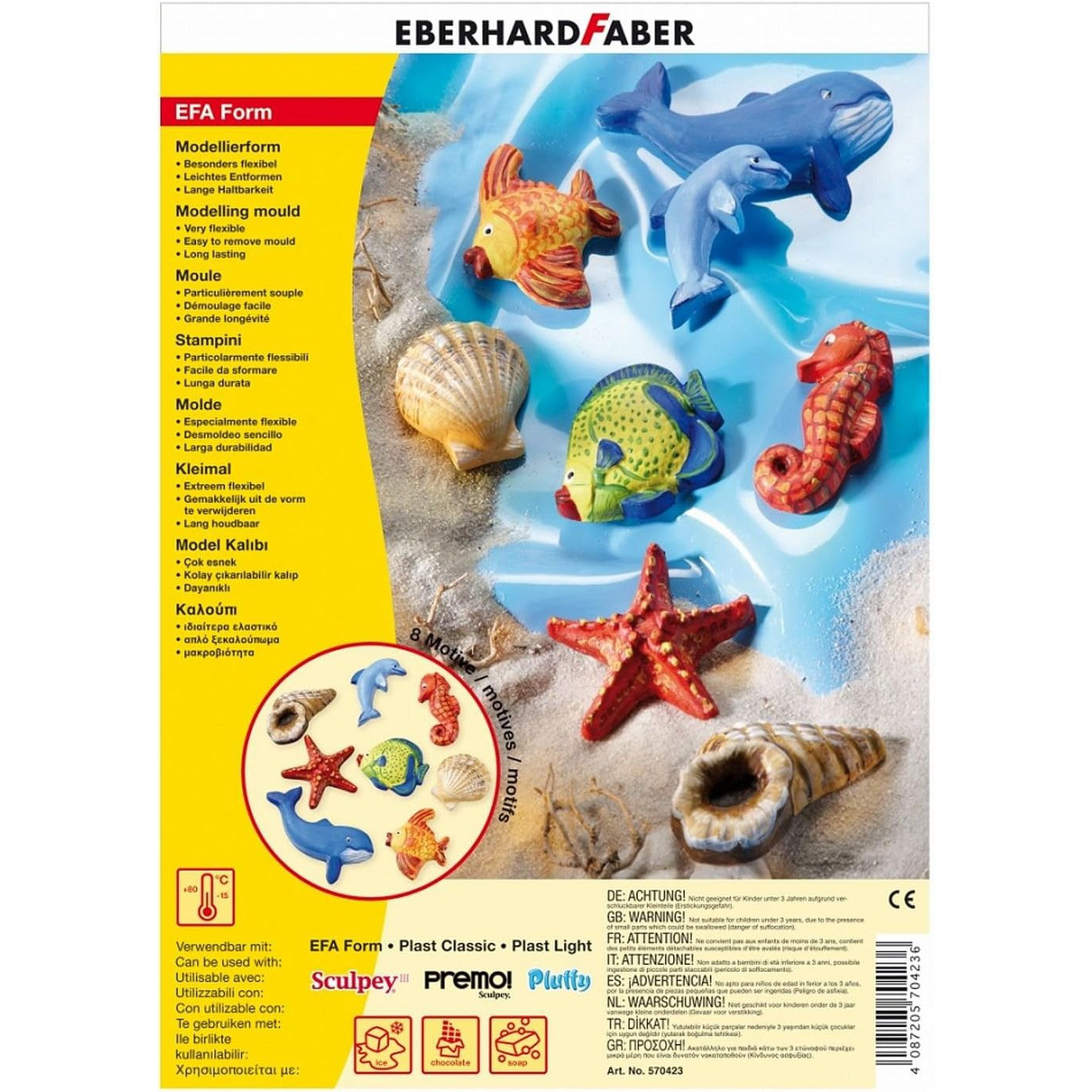 EFAFORM Modellierform "Meerestiere"