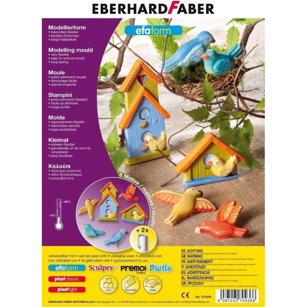 EFAFORM Modellierform "Vögel"