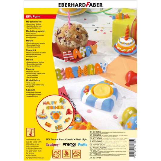 EFAFORM Modellierform "Geburtstag"