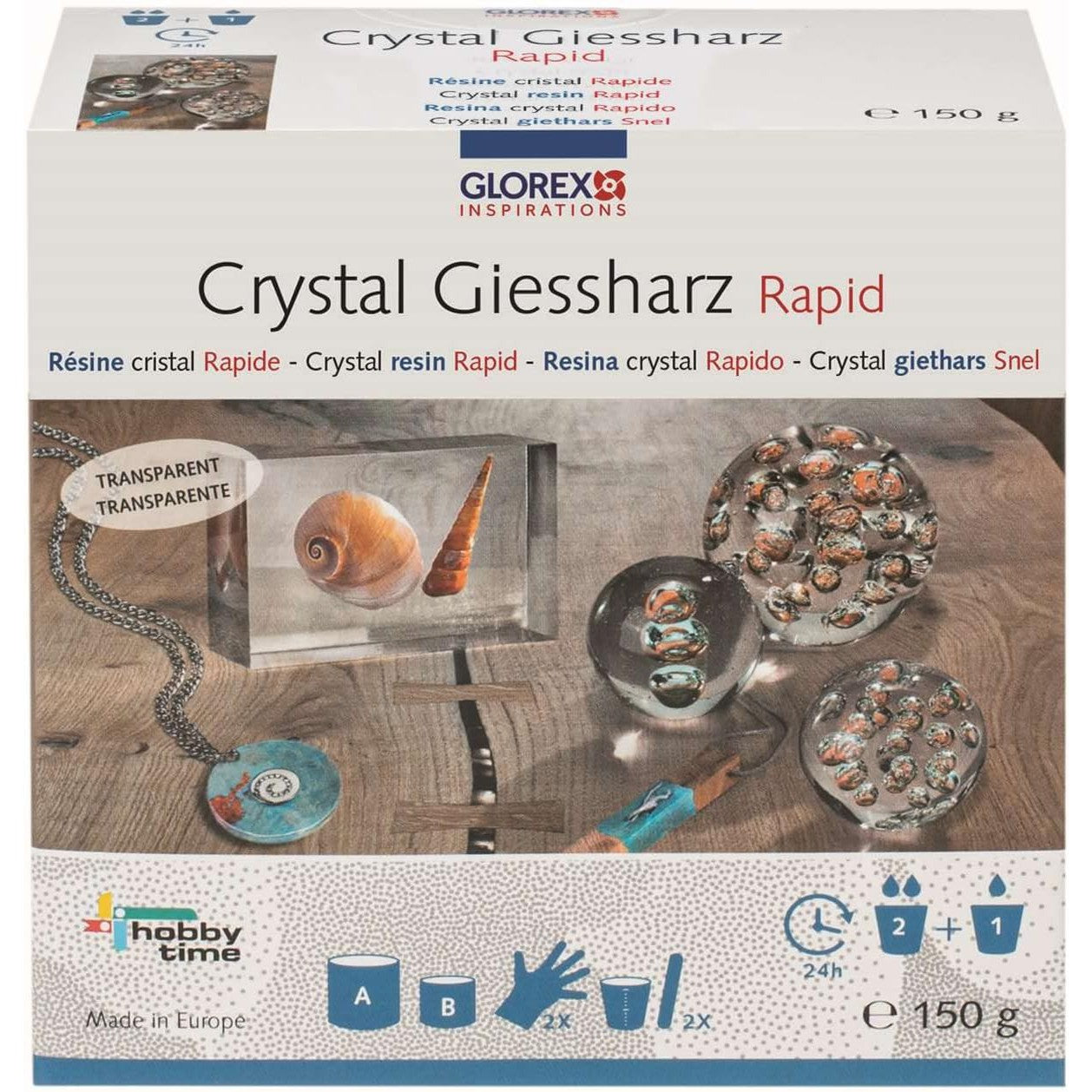Crystal-Giessharz 150g Rapid