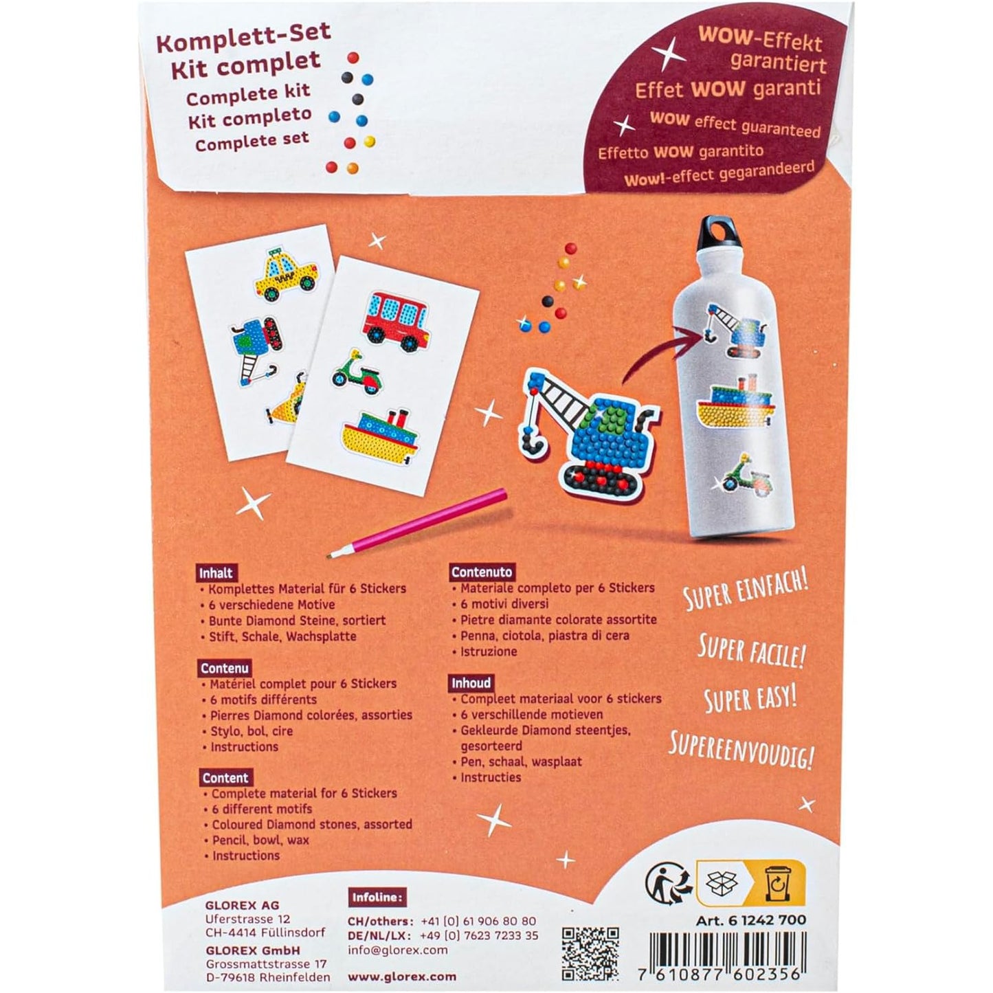 Diamond Painting Stickers Fahrzeuge