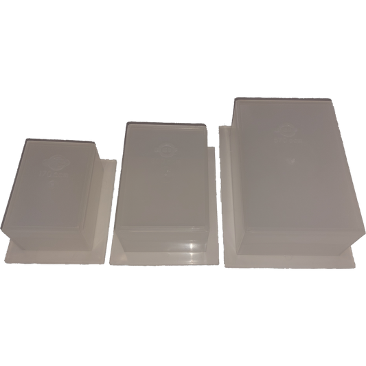 Giessform 3 Stück je einmmal 170ml, 300ml, 570ml