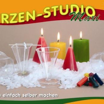 Kerzengieß Set maxi, 4 Formen ca. 93 mm