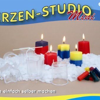 Kerzengieß Set mini, 6 Formen ca. 45 mm