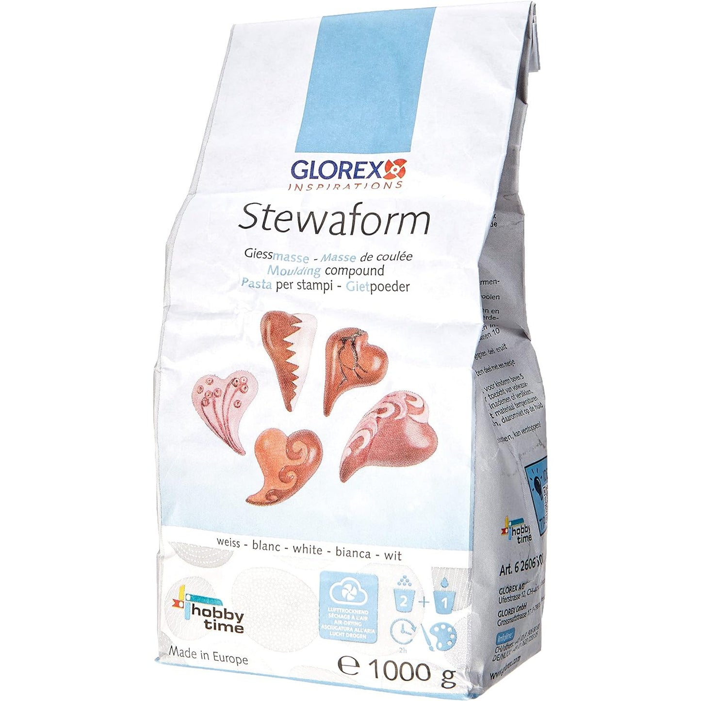 Stewaform Gießmasse, weiß, 1000 g