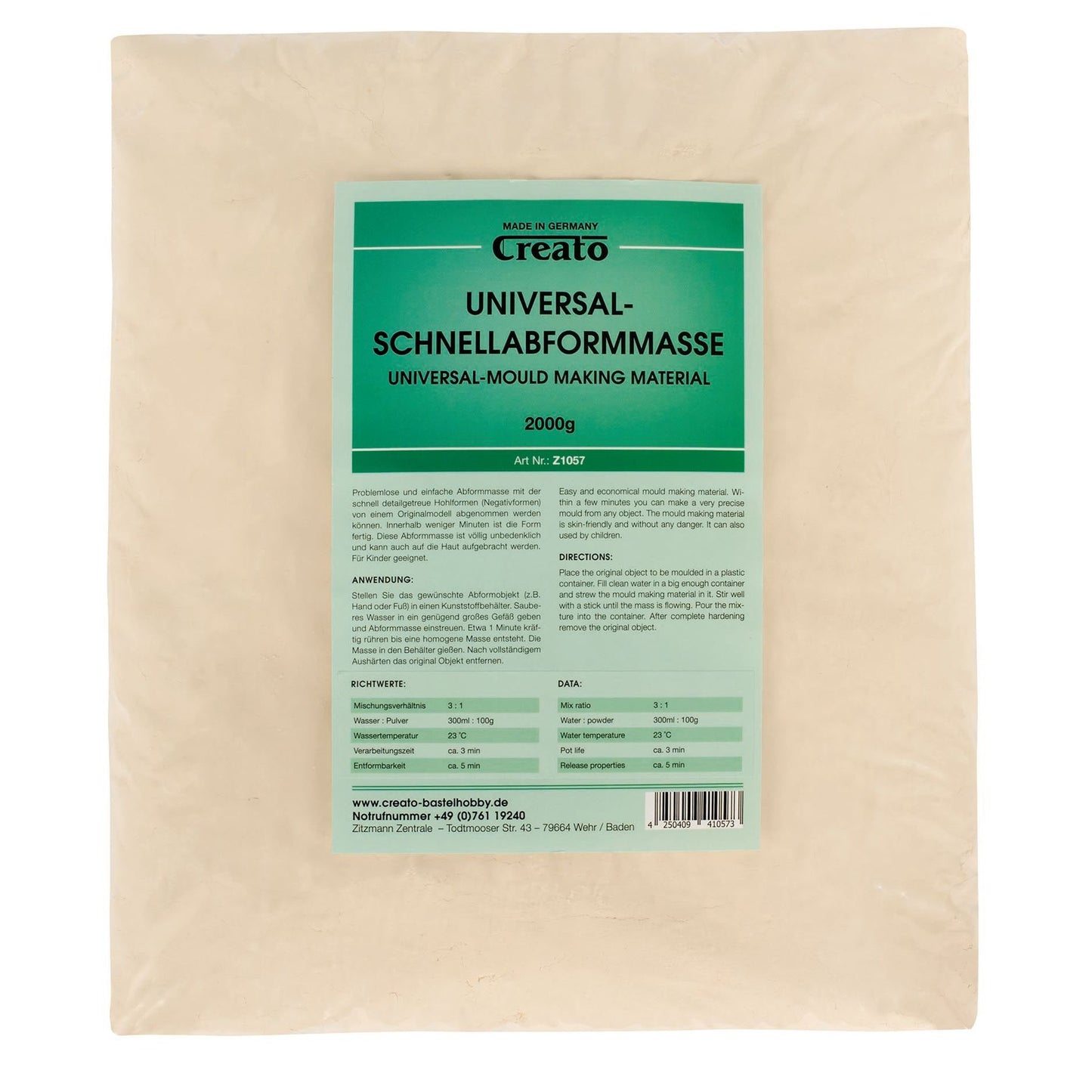 Schnellabformmasse 2000g