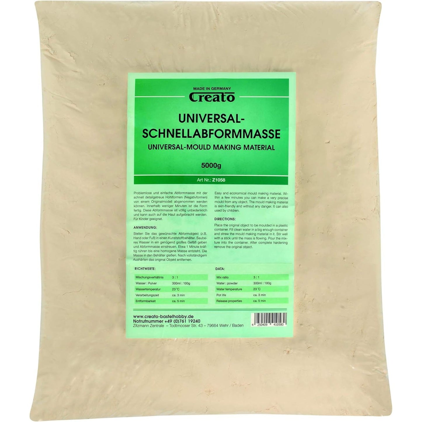 Schnellabformmasse 5000g