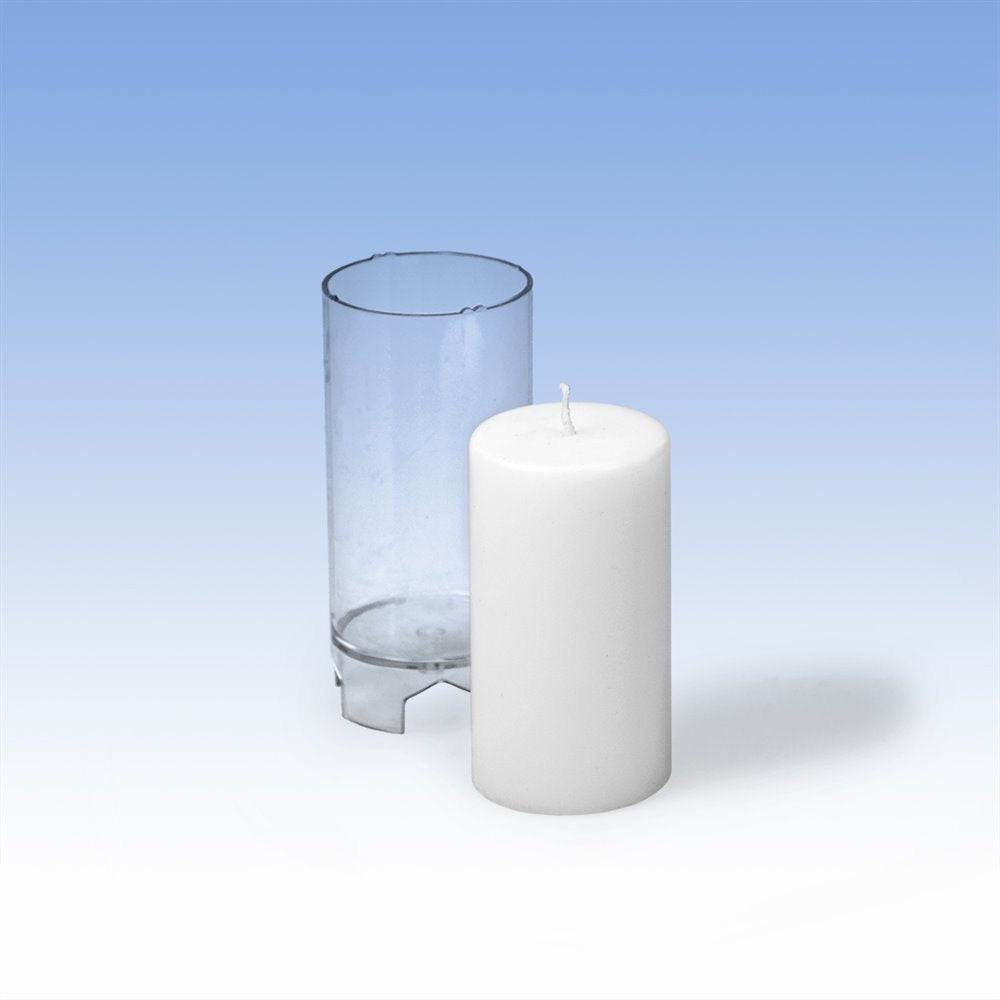 Zylinder mit flachen Abschluss 5,2 x 9,7