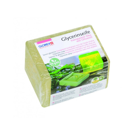 Glycerin-Seife Öko 250g mit Olivenöl transparent