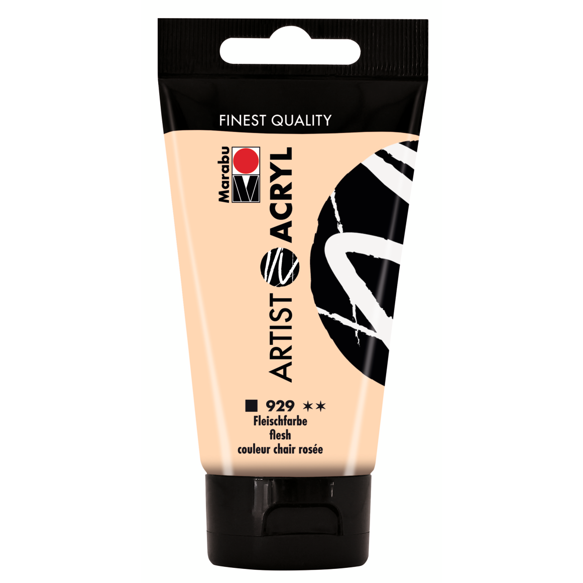 Marabu Artist Acryl, Fleischfarbe 929, 75 ml