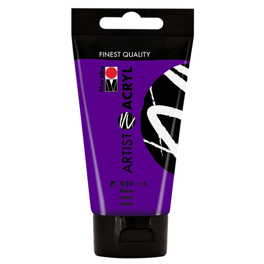 Marabu Artist Acryl, Mauve 939, 75 ml