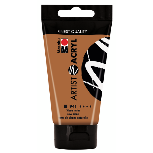 Marabu Artist Acryl, Siena natur 941, 75 ml