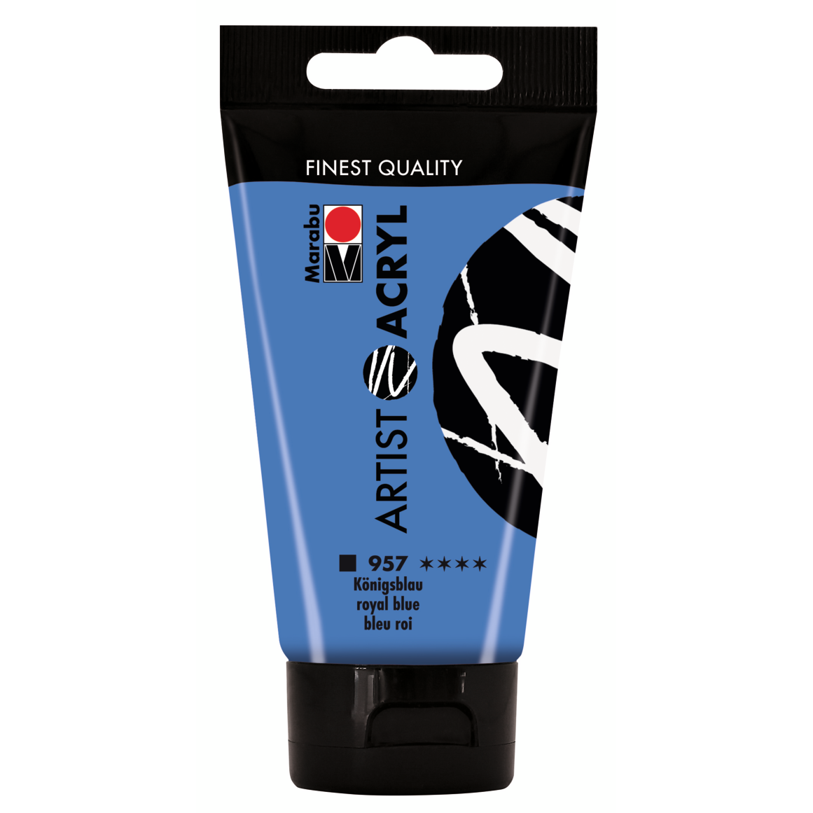 Marabu Artist Acryl, Königsblau 957, 75 ml