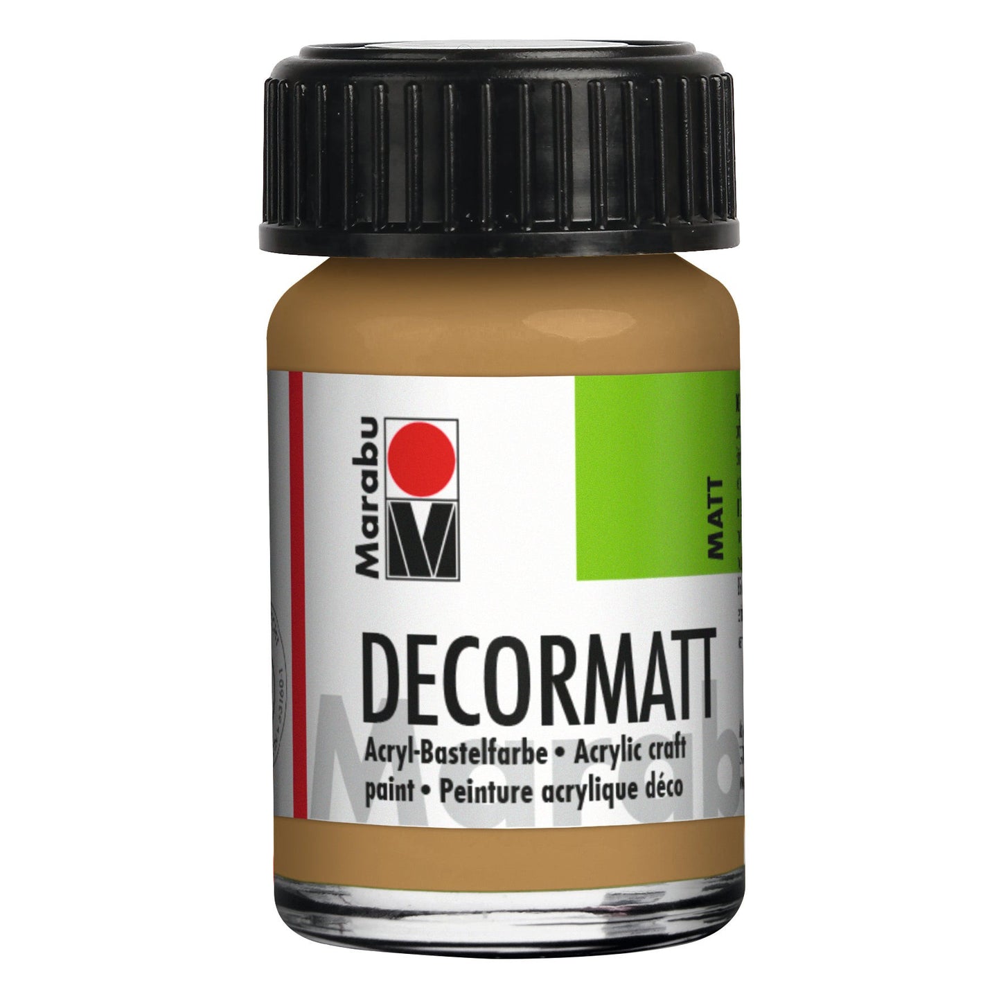 Marabu Decormatt Acryl, Sand 042, 15 ml