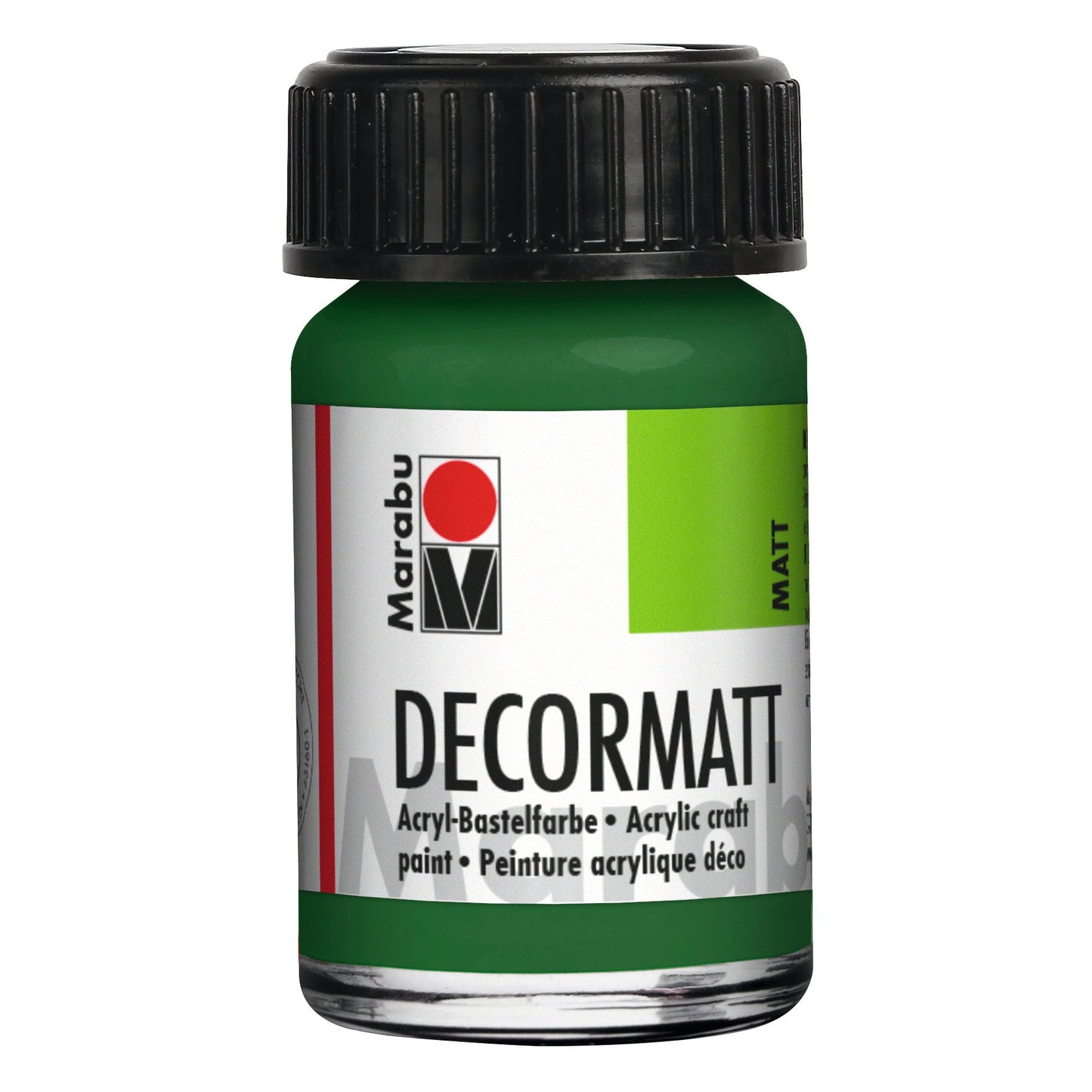 Marabu Decormatt Acryl, Olivgrün 065, 15 ml