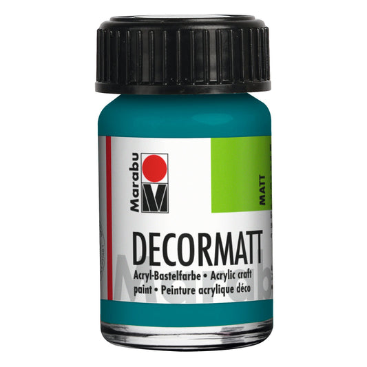 Marabu Decormatt Acryl, Türkis 290, 15 ml