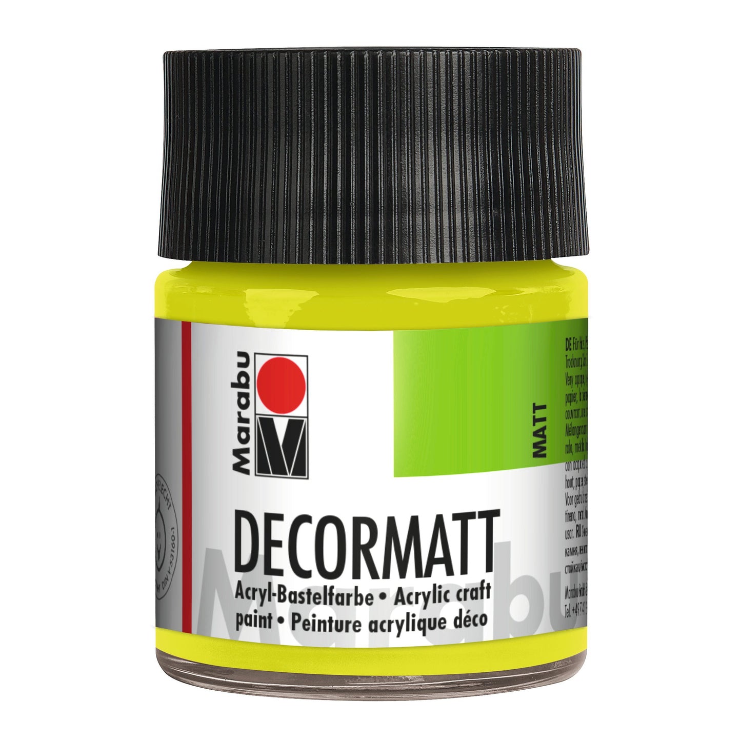 Marabu Decormatt Acryl, Reseda 061, 50 ml