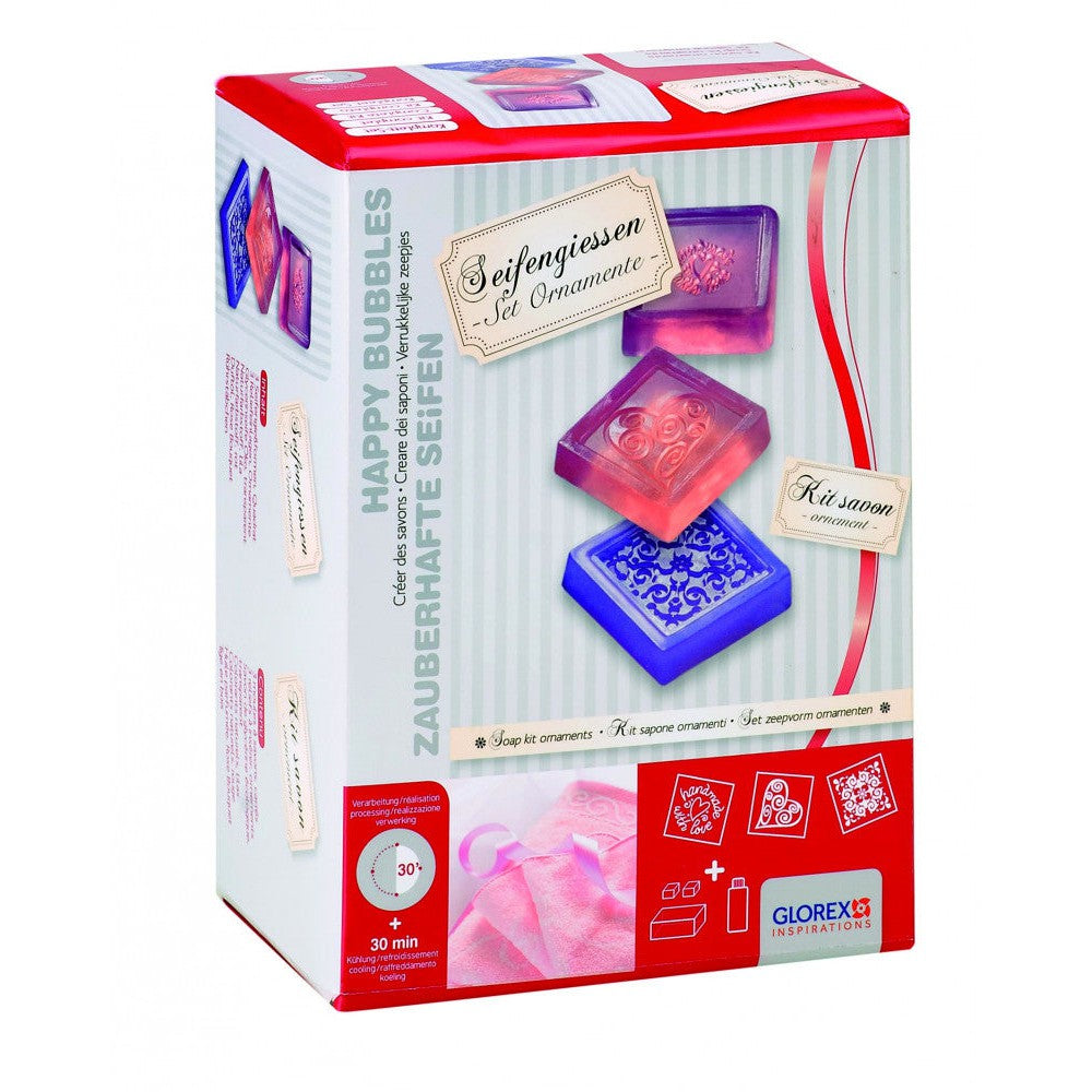 Seifen-Geschenkpackung Seifengiessen Ornamente