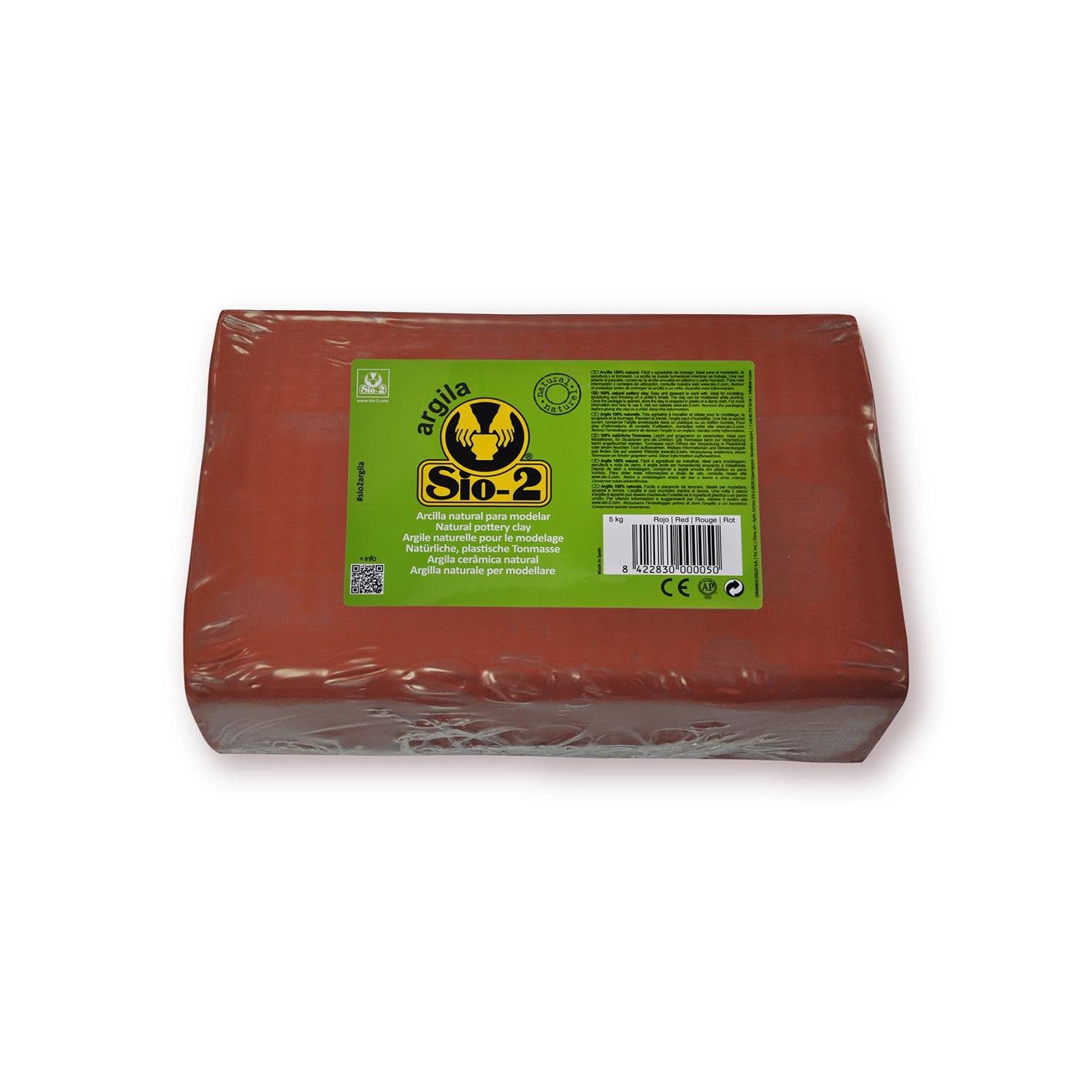Töpferton ARGILA rot, 5 kg