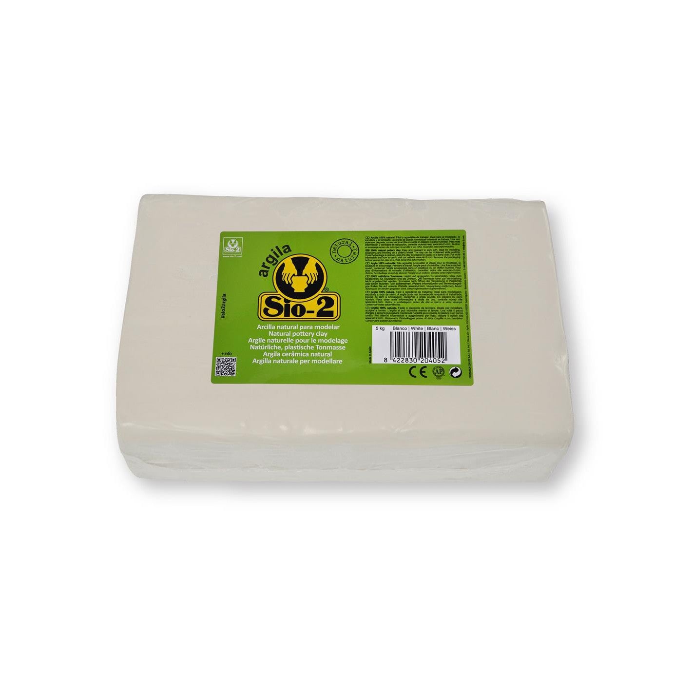 Töpferton ARGILA weiss, 5 kg