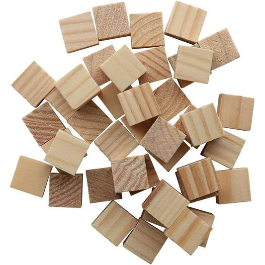 Holzwürfel 15mm 42St natur