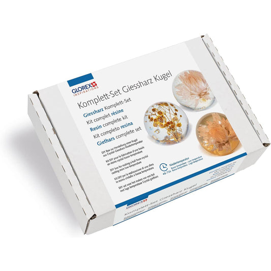 Crystal-Giessharz Komplett-Set Kugel