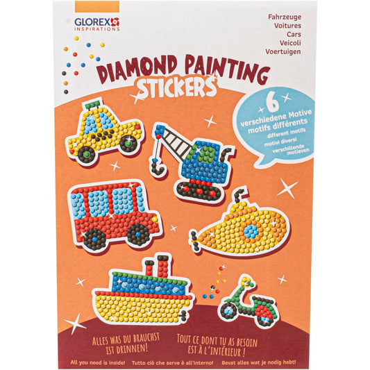 Diamond Painting Stickers Fahrzeuge