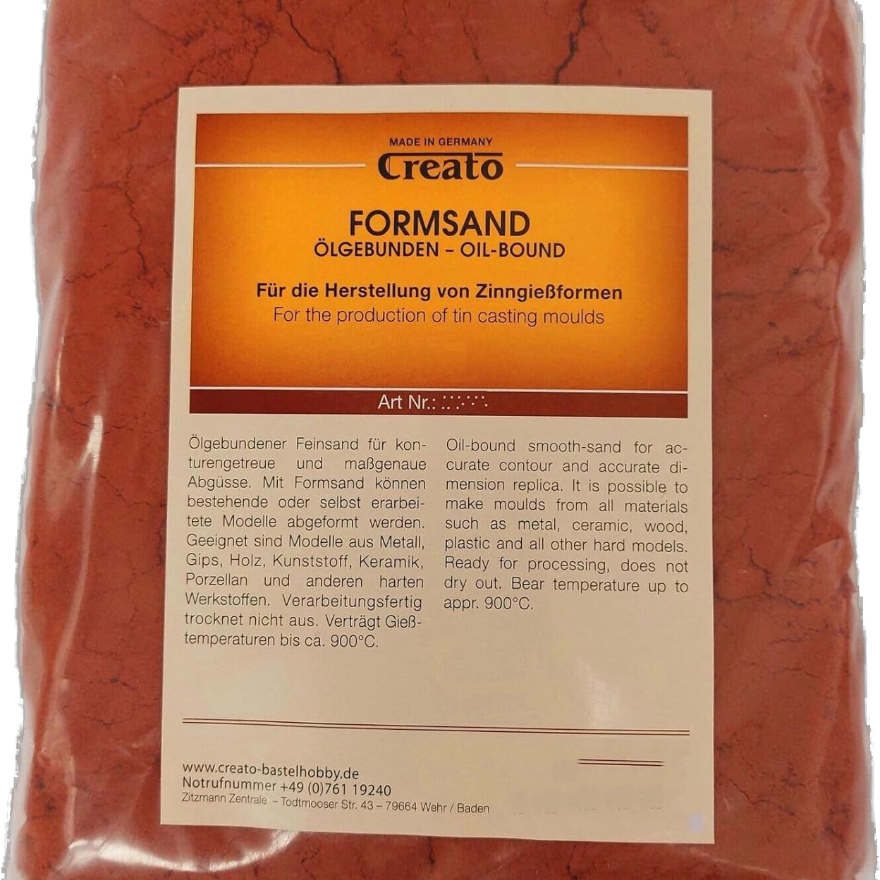 Ölformsand O.B.B.-Sand 1 Kg