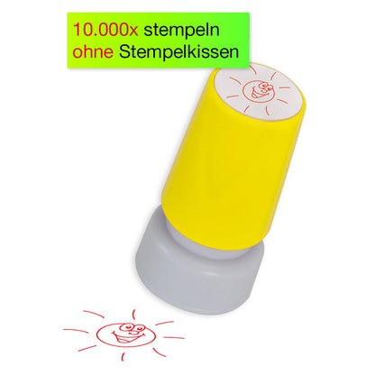 TimeTEX Siebdruck-Stempel "Perpetuum", Sonne