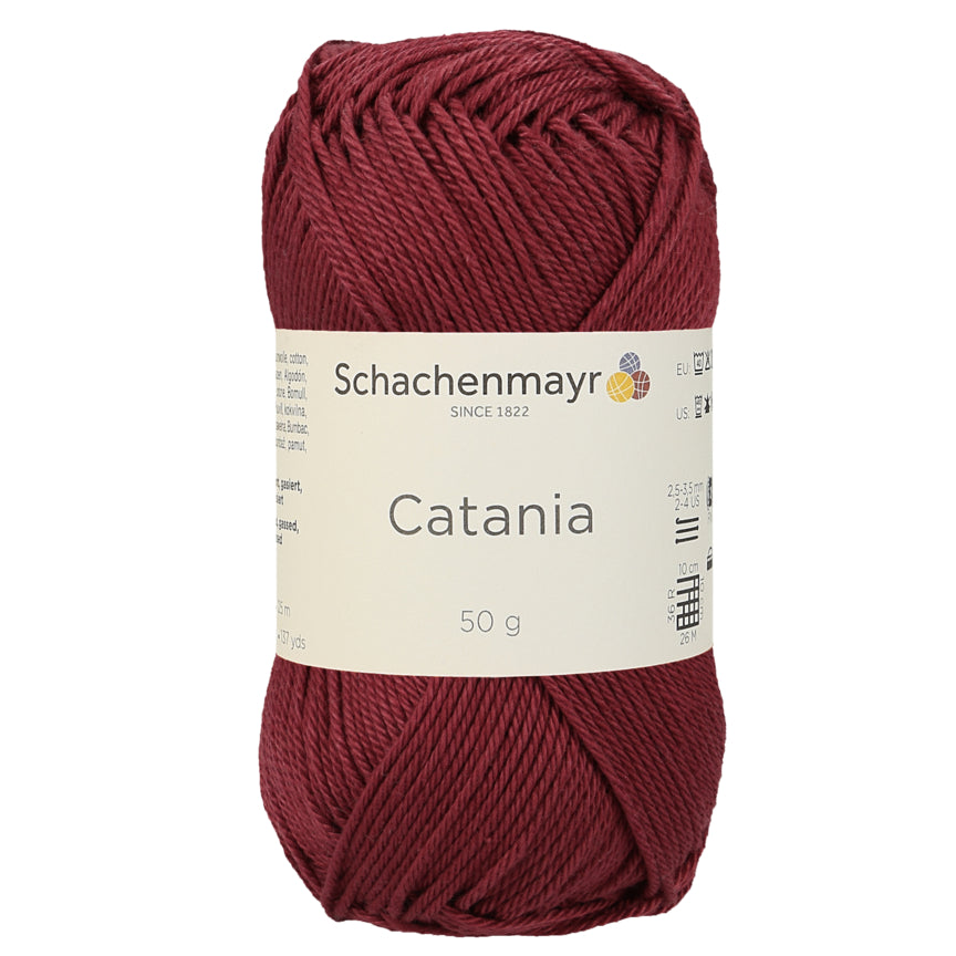 Schachenmayr Catania 50g, bordeaux