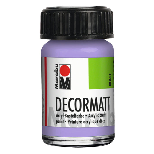 Marabu Decormatt Acryl, Lavendel 007, 15 ml