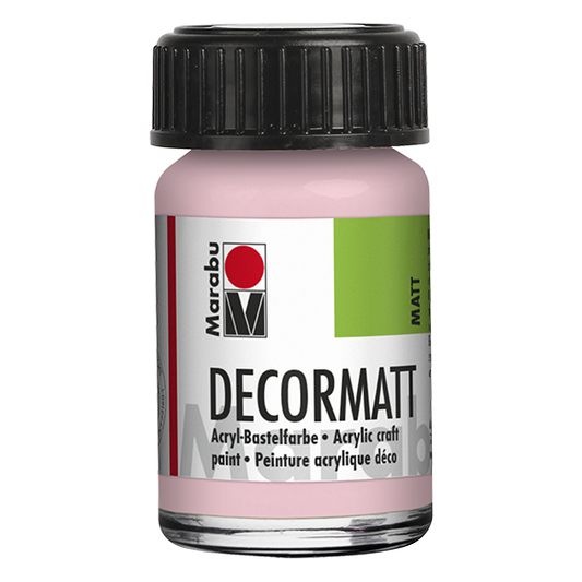 Marabu Decormatt Acryl, Wildrose 231, 15 ml