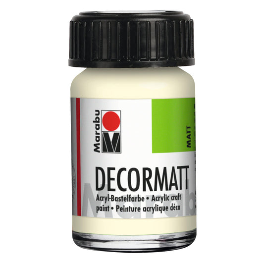 Marabu Decormatt Acryl, Elfenbein 271, 15 ml