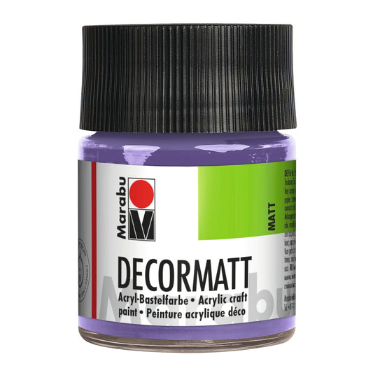 Marabu Decormatt Acryl, Lavendel 007, 50 ml