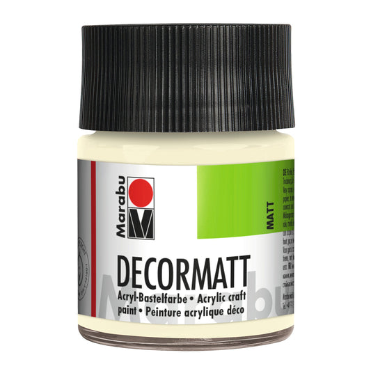 Marabu Decormatt Acryl, Elfenbein 271, 50 ml