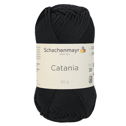 Schachenmayr Catania 50g, schwarz